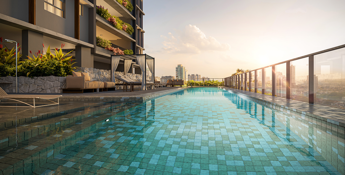 Piscina elevada